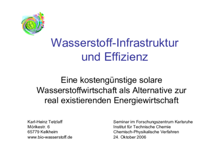[Translate to Deutsch:] Wasserstoff-Infrastruktur und Effizienz